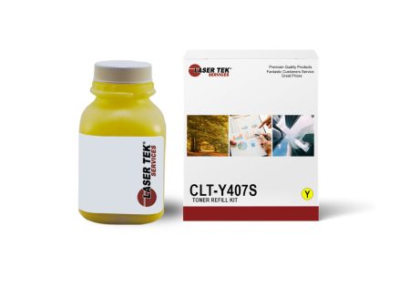 Yellow High Yield Toner Refill for Samsung CLP-320 CLP-325 CLX-3185 W- Chip For Sale