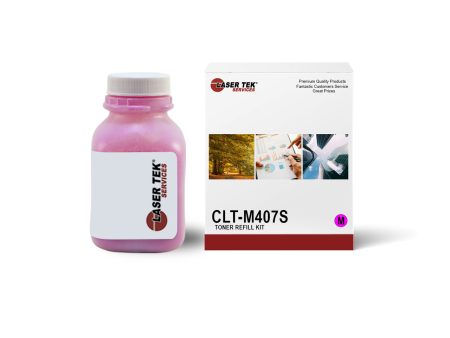 Magenta High Yield Toner Refill for Samsung CLP-320 CLP-325 CLX-3185 W- Chi on Sale