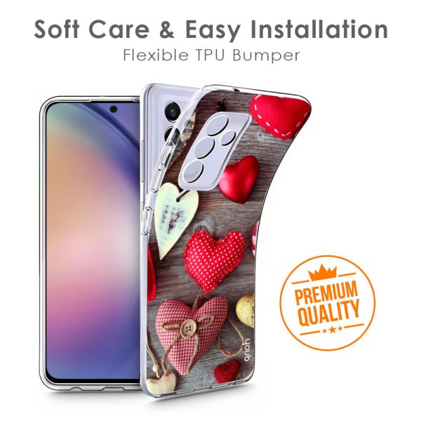 Valentine Hearts Soft Cover for Realme Narzo 50i Supply