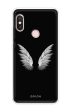 White Angel Wings Soft Cover for Xiaomi Redmi Note 6 Pro Fashion