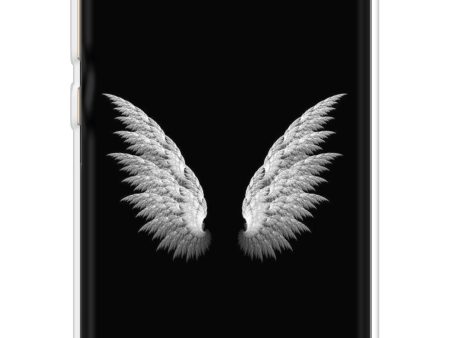 White Angel Wings Soft Cover for Xiaomi Redmi 4A Fashion