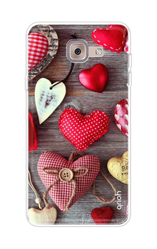 Valentine Hearts Soft Cover for Samsung J7 Max Discount