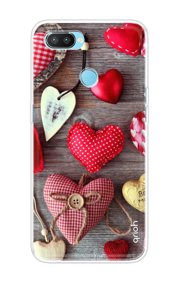 Valentine Hearts Soft Cover for Oppo Realme 2 Pro Discount