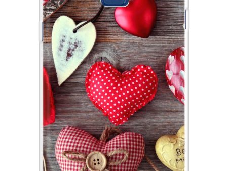 Valentine Hearts Soft Cover for Samsung Galaxy ON6 For Discount