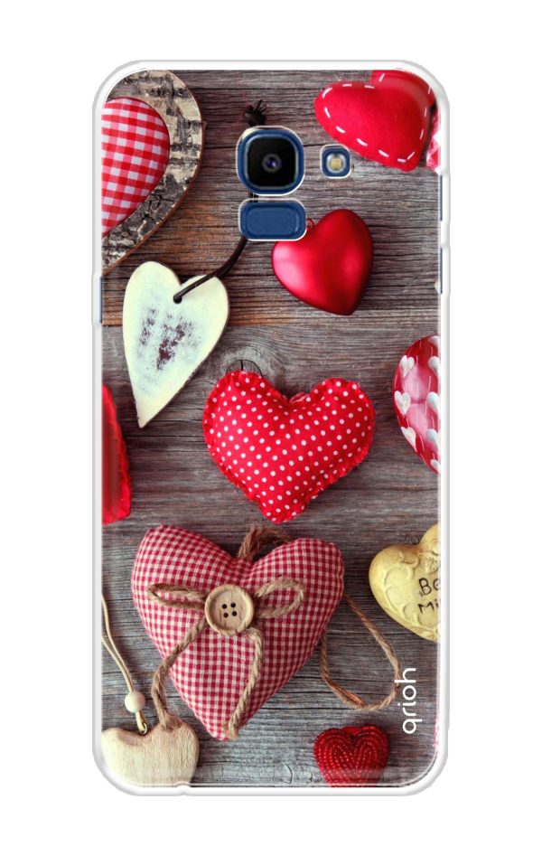 Valentine Hearts Soft Cover for Samsung Galaxy ON6 For Discount