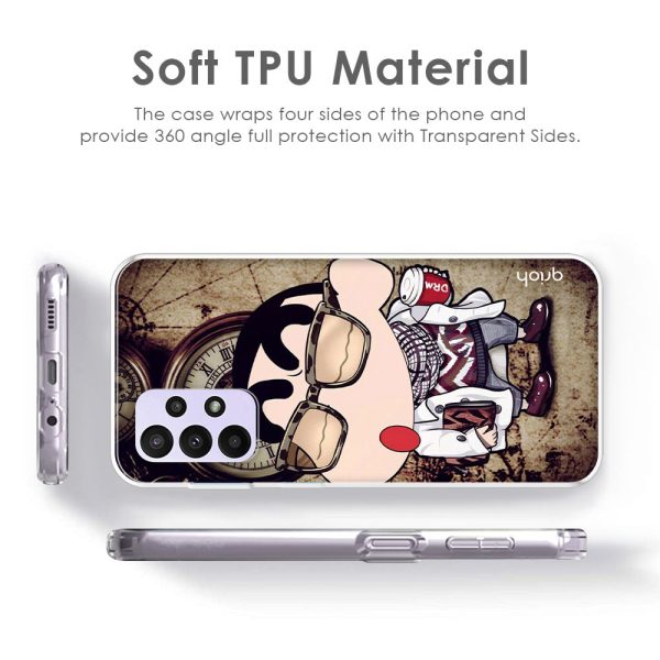 Nerdy Shinchan Soft Cover for Samsung J7 Max Fashion