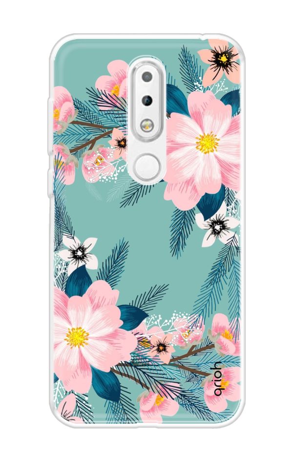 Wild flower Soft Cover for Nokia 6.1 Plus Sale