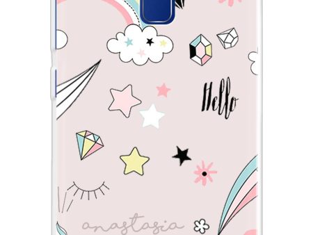 Unicorn Doodle Soft Cover For Vivo Y95 Hot on Sale