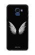 White Angel Wings Soft Cover for Samsung Galaxy ON6 For Discount