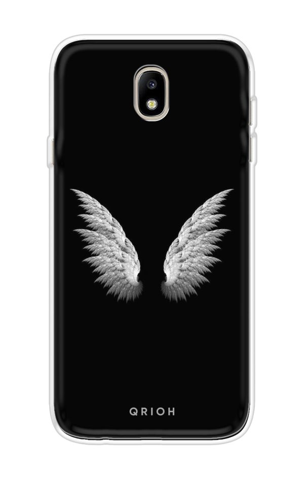 White Angel Wings Soft Cover for Samsung J7 Pro Online