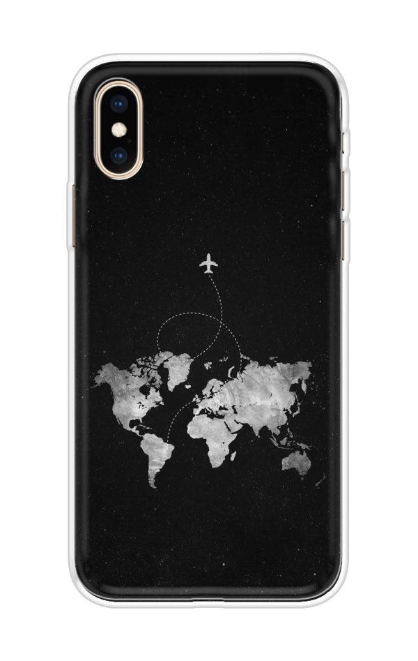 World Tour Soft Cover for iPhone XS Fashion