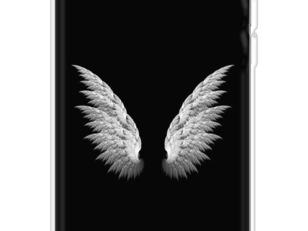 White Angel Wings Soft Cover for iPhone 5 Online now