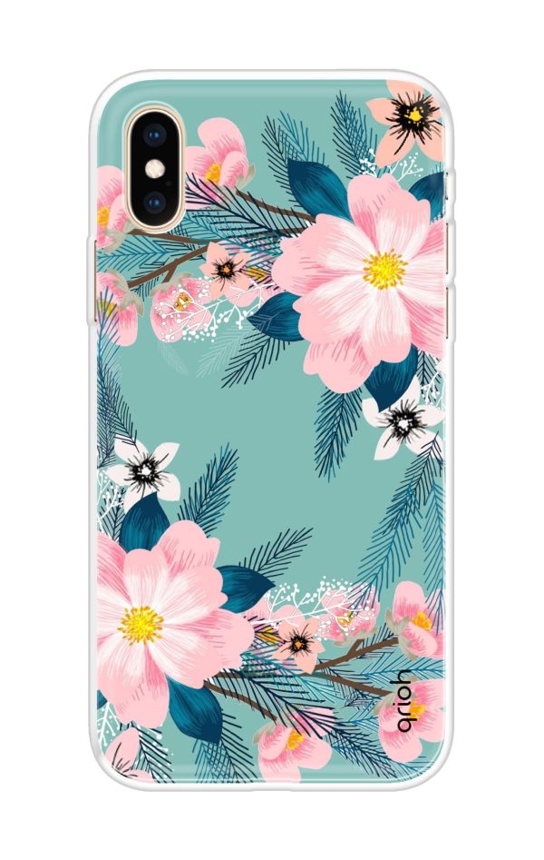 Wild flower Soft Cover for iPhone XS Discount