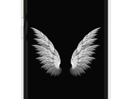 White Angel Wings Soft Cover for Vivo V5 Online Sale