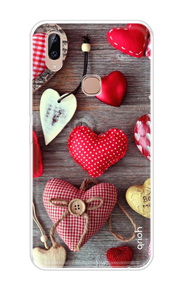 Valentine Hearts Soft Cover for Vivo Y83 Pro For Cheap