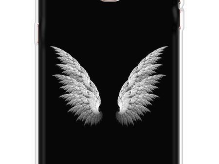 White Angel Wings Soft Cover for Samsung C9 Pro Online