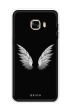 White Angel Wings Soft Cover for Samsung C9 Pro Online