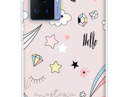 Unicorn Doodle Soft Cover For Vivo X70 Pro Discount