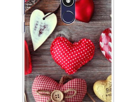 Valentine Hearts Soft Cover for Nokia 3.1 Plus Online Sale