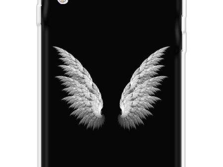 White Angel Wings Soft Cover for Samsung Galaxy A8 Star For Cheap