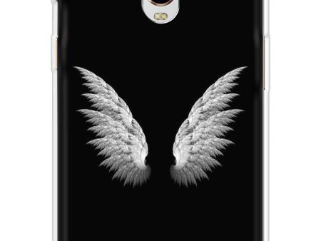 White Angel Wings Soft Cover for OnePlus 6T Fashion