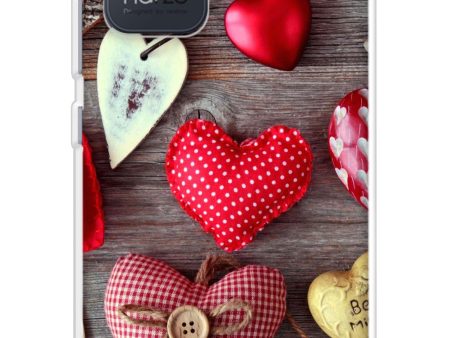 Valentine Hearts Soft Cover for Realme Narzo 50i Supply