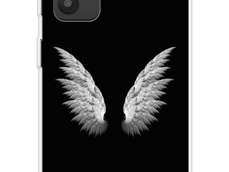 White Angel Wings Soft Cover for Samsung Galaxy M32 5G For Sale