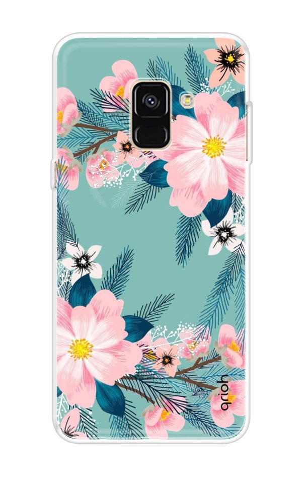 Wild flower Soft Cover for Samsung A8 Plus 2018 on Sale