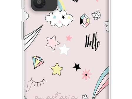 Unicorn Doodle Soft Cover For Samsung Galaxy M32 5G on Sale