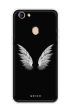 White Angel Wings Soft Cover for Oppo F5 Fashion