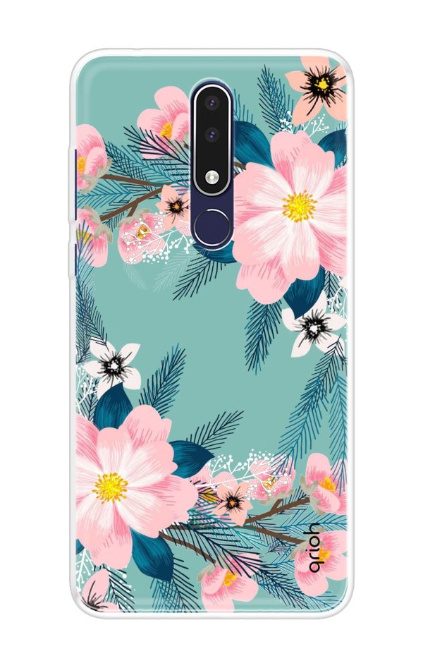 Wild flower Soft Cover for Nokia 3.1 Plus Hot on Sale