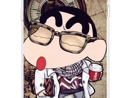 Nerdy Shinchan Soft Cover for Samsung J7 Max Fashion