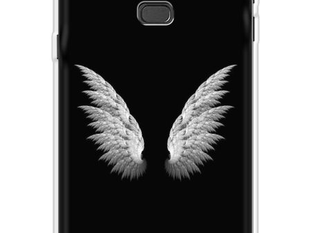 White Angel Wings Soft Cover for Samsung J8 Online