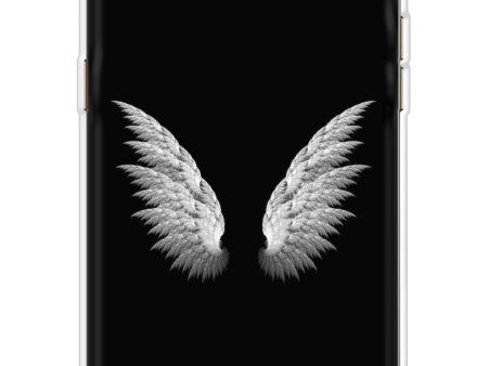 White Angel Wings Soft Cover for Oppo A57 Discount