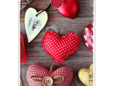 Valentine Hearts Soft Cover for Oppo F7 Youth Cheap