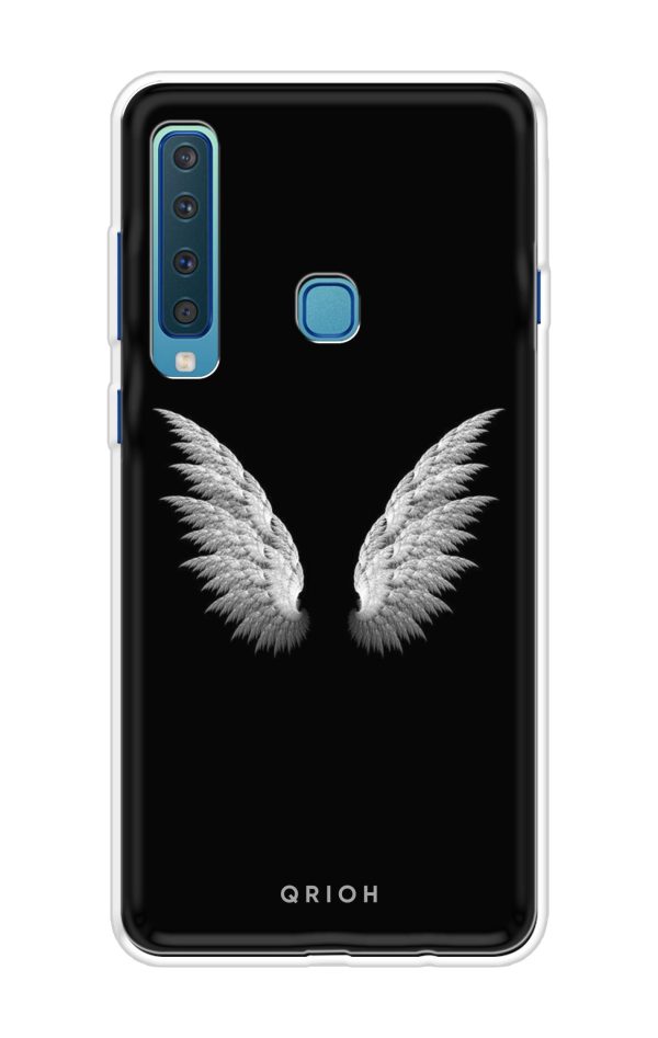 White Angel Wings Soft Cover for Samsung A9 2018 Cheap