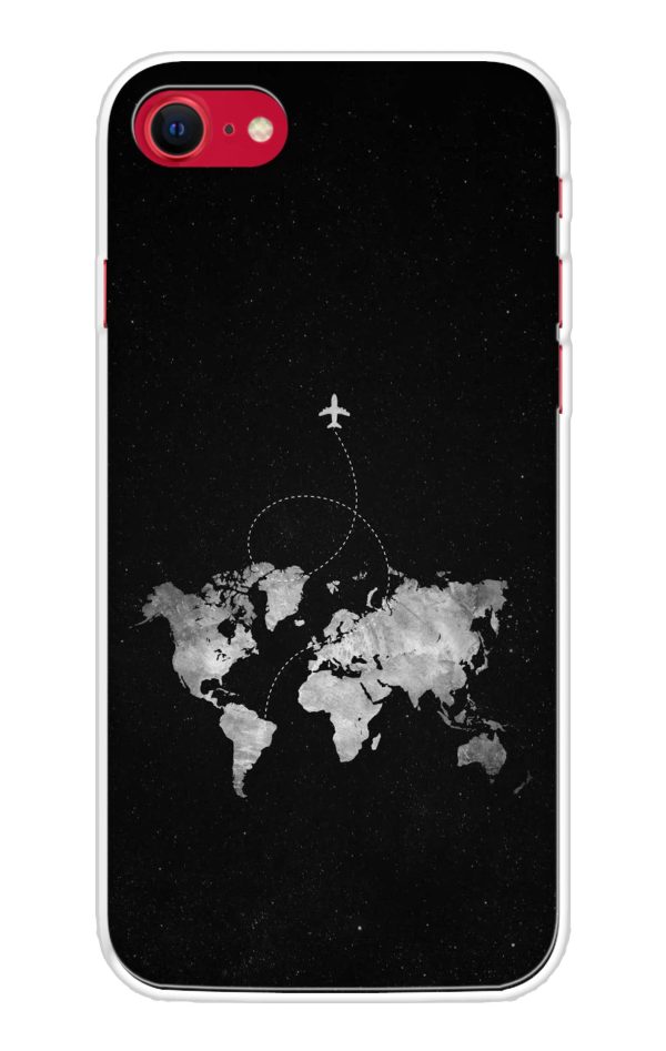 World Tour Soft Cover for iPhone SE 2020 For Cheap