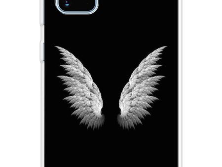 White Angel Wings Soft Cover for Samsung Galaxy S20 Plus Cheap