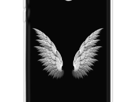 White Angel Wings Soft Cover for Nokia 3.1 For Discount