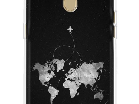 World Tour Soft Cover for Oppo A7 Supply