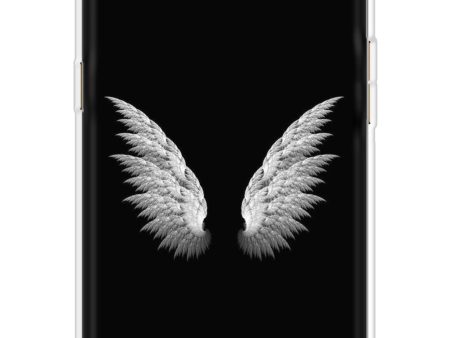 White Angel Wings Soft Cover for Oppo A37 Fashion