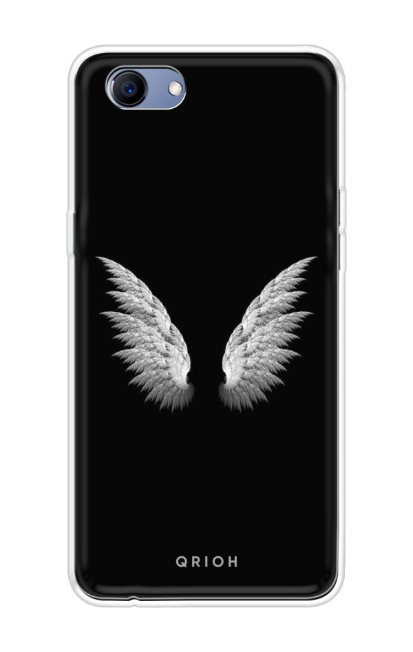 White Angel Wings Soft Cover for Oppo Realme 1 on Sale