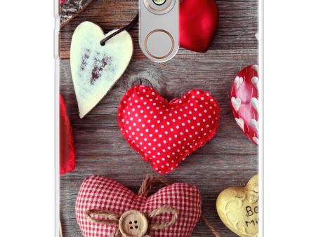 Valentine Hearts Soft Cover for Nokia 7.1 Supply