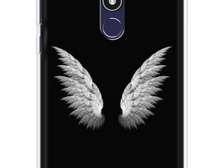 White Angel Wings Soft Cover for Nokia 3.1 Plus For Sale