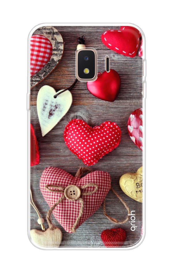 Valentine Hearts Soft Cover for Samsung J2 Core Online Sale