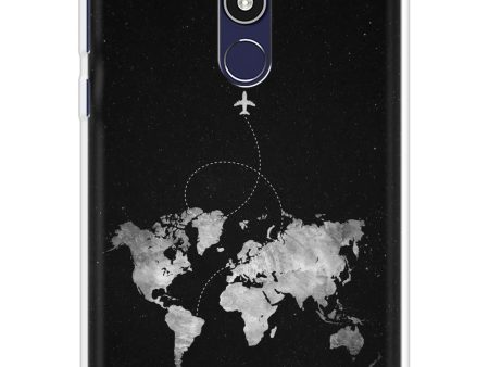 World Tour Soft Cover for Nokia 3.1 Plus Hot on Sale