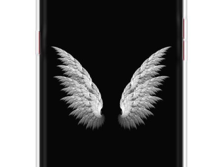 White Angel Wings Soft Cover for Oppo A3s Hot on Sale