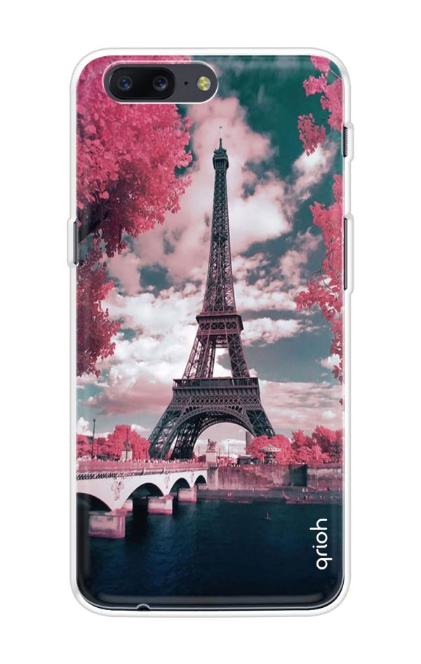 When In Paris Soft Cover For OnePlus 5 Cheap