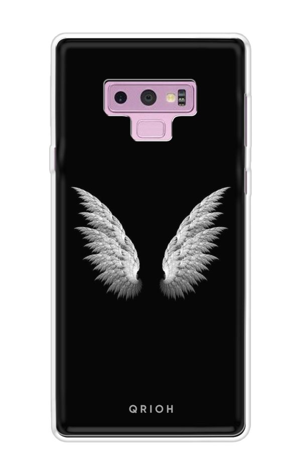 White Angel Wings Soft Cover for Samsung Galaxy Note 9 Online Hot Sale