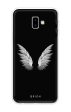 White Angel Wings Soft Cover for Samsung J6 Plus Cheap